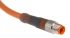 Belden Straight Male M8 to Free End Sensor Actuator Cable, 3 Core, PUR, 2m