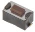 Dotykový spínač, barva ovladače: Hnědá, typ ovladače: tlačítko SPST 50 mA při 12 V DC 4.3mm 0.8mm