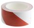 Brady PVC Markierungsband Rot/Weiß Typ Bodenmarkierungsband, Stärke 0.138mm, 50mm x 33m
