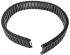 Igus 7, e-chain Black Cable Chain - Flexible Slot, W57 mm x D15mm, L1m, 38 mm Min. Bend Radius, Igumid G