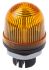 Werma EM 800 Yellow Steady Beacon, 12 → 240 V ac/dc, Panel Mount, Incandescent Bulb