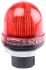 Werma EM 801 Series Red Steady Beacon, 230 V ac, Panel Mount, LED Bulb
