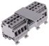 Entrelec Distribution Block, 2 Way, 10-70 inputmm², 200A, 800 V, Grey