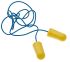 Tapones desechables Amarillo con cable 3M E.A.R Soft Yellow Neons, atenuación SNR 36dB, 200 pares
