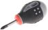 Bahco Phillips Stubby Screwdriver, PH1 Tip, 25 mm Blade, 83 mm Overall