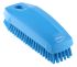 Cepillo Limpiador Vikan 64403 Azul, 17mm Cepillo para uñas, PET para Limpieza de manos, contenedores, superficies