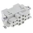 HARTING Heavy Duty Power Connector Insert, 40A, Female, Han-Com Series, 18 Contacts