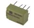 Jelrelé DPDT, Nyomtatott áramkörre szerelhető, 1 A, 4.5V dc, használható:(Általános rendeltetésű) alkalmazásokhoz FTR-B4