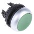 Eaton M22 Series Green Round No Push Button Head, Momentary Actuation, 22mm Cutout