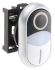 Eaton RMQ Titan M22 Series Black/White Illuminated Momentary Push Button Head, 22mm Cutout, IP66