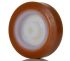 LAG Orange, White Polyurethane Abrasion Resistant, Hygienic, Laceration Resistant, Non-Marking Trolley Wheel, 120kg