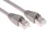 RS PRO Cat5e Male RJ45 to Male RJ45 Ethernet Cable, U/FTP, Grey, 3m