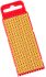 HellermannTyton WIC1 Snap On Cable Markers, Yellow, Pre-printed "G; H; J; K; L; O; Q; X; Y; Z", 2 → 2.8mm Cable