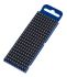 HellermannTyton WIC2 Snap On Cable Markers, Black, Pre-printed "0", 2.8 → 3.8mm Cable