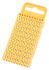 HellermannTyton WIC3 Snap On Cable Markers, Yellow, Pre-printed "0 → 9", 4.3 → 5.3mm Cable