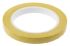 RS PRO AT4004 Yellow Polyester Electrical Tape, 12mm x 66m