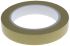 RS PRO AT4004 Yellow Polyester Electrical Tape, 19mm x 66m