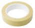 RS PRO AT4004 Yellow Polyester Electrical Tape, 25mm x 66m
