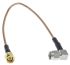 TE Connectivity Male SMA to Male SMA Coaxial Cable, RG316, 50 Ω, 250mm