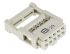 Connecteur IDC HARTING Femelle, 10 contacts, 2 rangées, pas 2.54mm, Montage sur câble, série SEK-18
