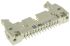 Harting SEK 18 Series Straight Through Hole PCB Header, 26 Contact(s), 2.54mm Pitch, 2 Row(s), Shrouded