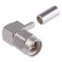 Radiall, Plug Cable Mount SMA Connector, 50Ω, Crimp Termination, Right Angle Body