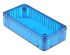 Hammond 1591 Series Transparent Blue Polycarbonate Enclosure, IP54, Transparent Blue Lid, 100 x 50 x 25mm