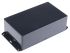 Hammond 1591 Series Black ABS Enclosure, IP54, Flanged, Black Lid, 191 x 110 x 57mm