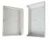OKW Comtec Series White ABS Desktop Enclosure, Sloped Front, 150 x 200 x 62.8mm