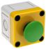 Modular Switch Body, IP65, Green, Wall Mount, Momentary for use with A01 Series -20°C +55°C