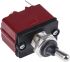 APEM Panel Mount Toggle Switch, Latching, DPST, 12 A, Tab, IP67