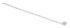 HellermannTyton Cable Tie, 300mm x 7.6 mm, Natural Polyamide 6.6 (PA66), Pk-100