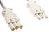 Wieland GST18 Series Cable Assembly, 3-Pole, Male to Female, 3-Way, 16A, IP40