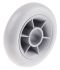 Grey round buffer wheel,25mm bore