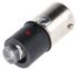 Marl Red LED Indicator Lamp, 8-48V ac/dc, BA9s Base, 4.9mm Diameter, 11000mcd