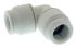 John Guest 90° Elbow PVC Pipe Fitting, 22mm