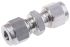 Parker Stainless Steel Pipe Fitting, Straight Union