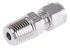 Straight connector,6mm OD 1/4 NPT