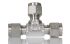 Parker Stainless Steel Pipe Fitting, Tee Union