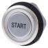 Interruptor de Botón Pulsador Schurter MCS 19, color de botón Plata, SPST, Off-(On), 125 mA a 48 V dc, 48V dc, PCB