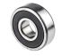SKF 6201-2RSH Single Row Deep Groove Ball Bearing Ball Bearing - Both Sides Sealed End Type, 12mm I.D, 32mm O.D