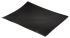 Durable Black Non-Slip Desk Mat, Contoured, 400mm x 530mm