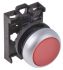 Cabezal de pulsador Eaton serie RMQ Titan M22, Ø 22mm, de color Rojo, Redondo, Mantenido, IP69K