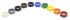Anillos de colores para codificación Neutrik serie XCR para usar con Conector aéreo XLR serie X