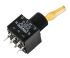 NKK Switches DPDT Toggle Switch, Latching, Illuminated, IP65, Panel Mount