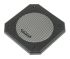 Visaton Lautsprechergitter Rechteckig für Lautsprechergröße 10 cm/4 in, 10 cm/8 in Schwarz
