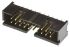 TE Connectivity AMP-LATCH Leiterplatten-Stiftleiste gerade, 20-polig / 2-reihig, Raster 2.54mm, Lötanschluss, 1A
