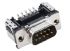Konektor PCB D-Sub, řada: TMC, číslo řady: 154, počet kontaktů: 9, orientace těla: Pravý úhel, Povrchová montáž,