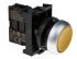 Eaton RMQ Titan M22 Series Yellow Illuminated Momentary Push Button Head, 22mm Cutout, IP69K