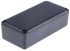 Black ABS Potting Box With Lid, 67 x 32 x 20mm